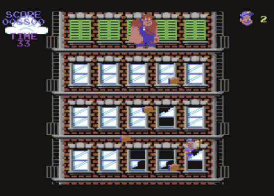 Fix-It Felix Jr. Screenshot 7 (Commodore 64/128)