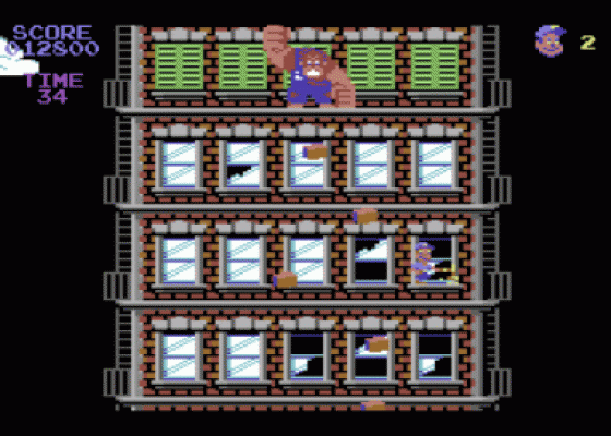 Fix-It Felix Jr. Screenshot 12 (Commodore 64/128)