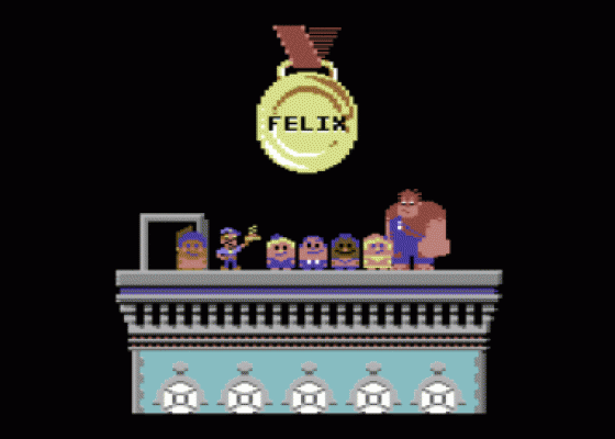 Fix-It Felix Jr. Screenshot 17 (Commodore 64/128)