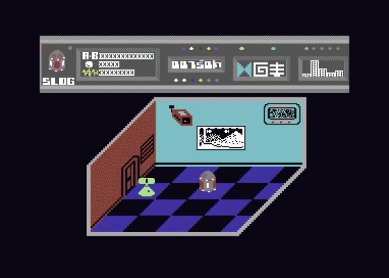 The Fifth Quadrant Screenshot 6 (Commodore 64/128)