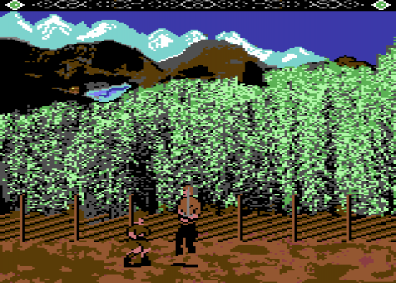Battle Throne Screenshot 5 (Commodore 64/128)