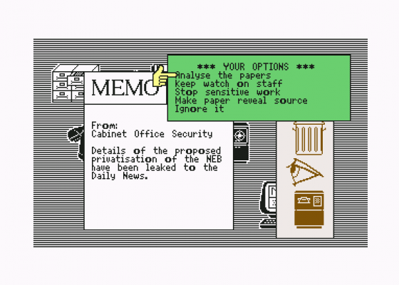 The Fourth Protocol Screenshot 11 (Commodore 64)