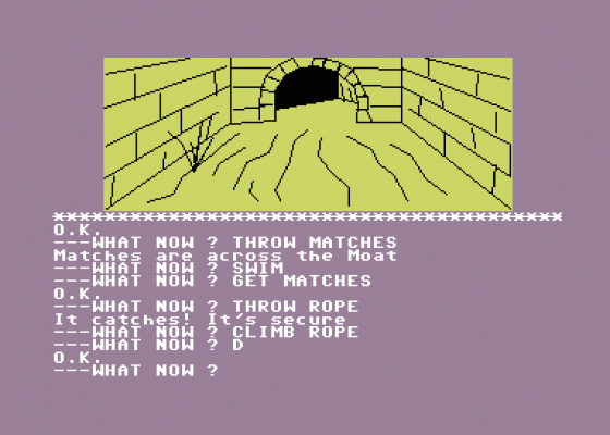 The Golden Baton Screenshot 8 (Commodore 64)