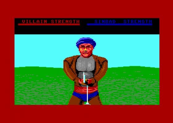 Sinbad And The Throne Of The Falcon Screenshot 9 (Commodore 64/128)