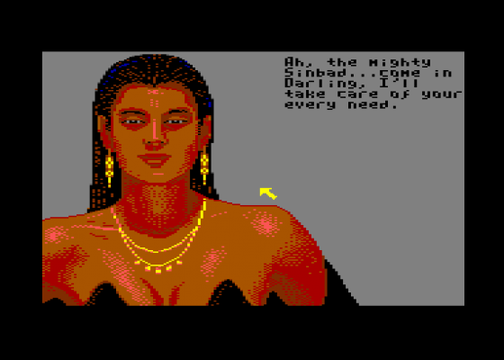 Sinbad And The Throne Of The Falcon Screenshot 11 (Commodore 64/128)