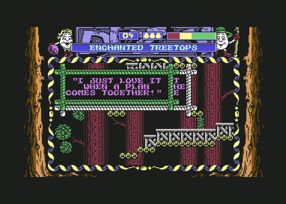 Dizzy: Prince Of The Yolkfolk Screenshot 13 (Commodore 64/128)