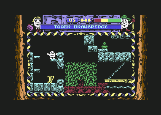 Dizzy: Prince Of The Yolkfolk Screenshot 17 (Commodore 64/128)