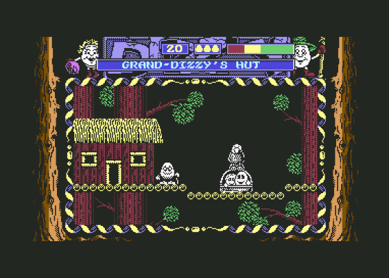 Dizzy: Prince Of The Yolkfolk Screenshot 27 (Commodore 64/128)