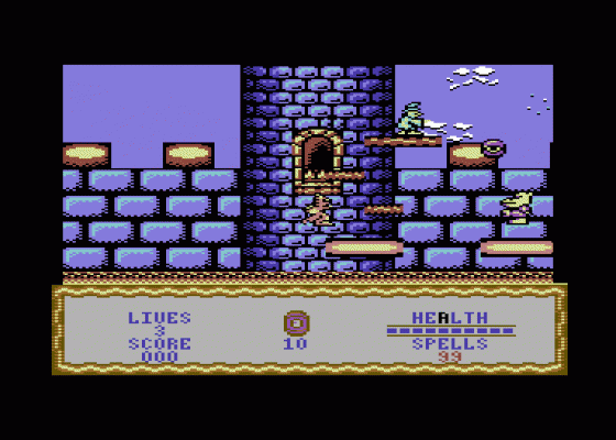 Spellfire The Sorcerer Screenshot 5 (Commodore 64/128)