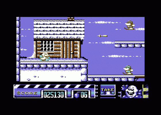 Stuntman Seymour Screenshot 8 (Commodore 64/128)