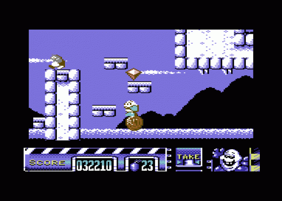 Stuntman Seymour Screenshot 9 (Commodore 64/128)