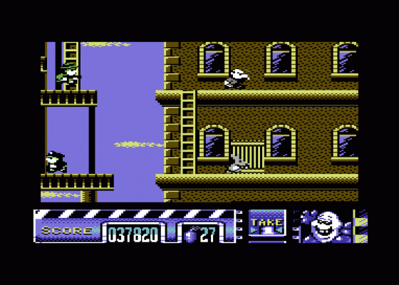 Stuntman Seymour Screenshot 10 (Commodore 64/128)