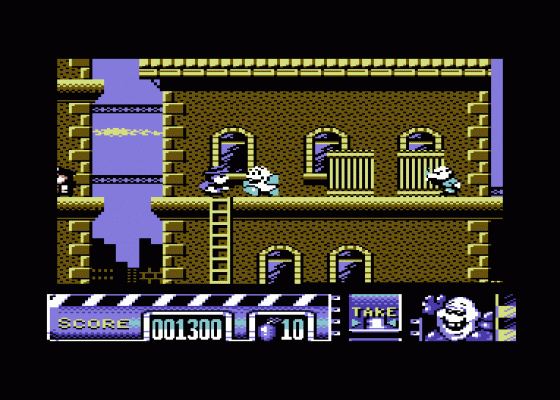 Stuntman Seymour Screenshot 18 (Commodore 64/128)