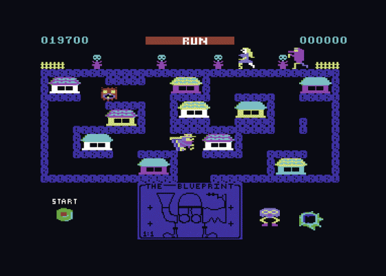 Blueprint Screenshot 5 (Commodore 64)