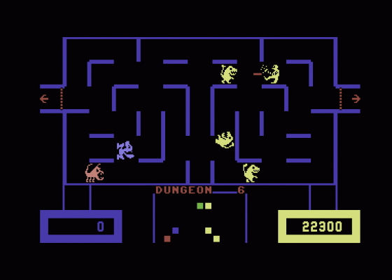 Wizard Of Wor Screenshot 5 (Commodore 64)