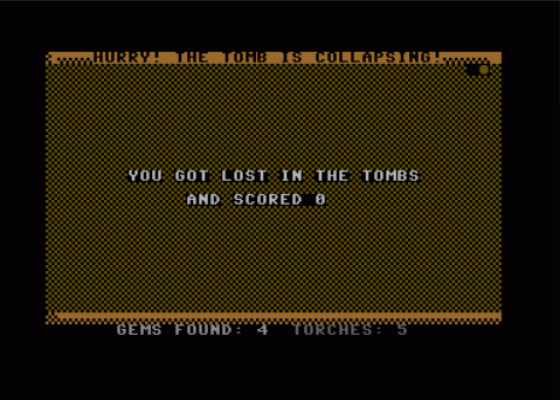 Tomb Chaser Screenshot 7 (Commodore 64/128)