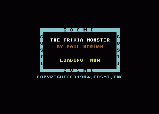 The Trivia Monster