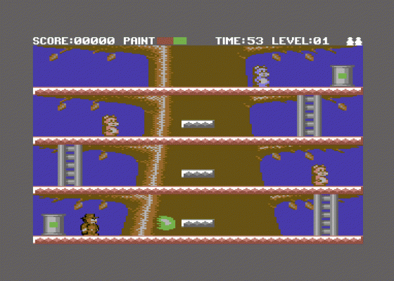 Forester Screenshot 1 (Commodore 64)