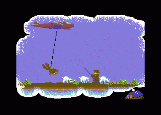 Kangarudy Screenshot 6 (Commodore 64)