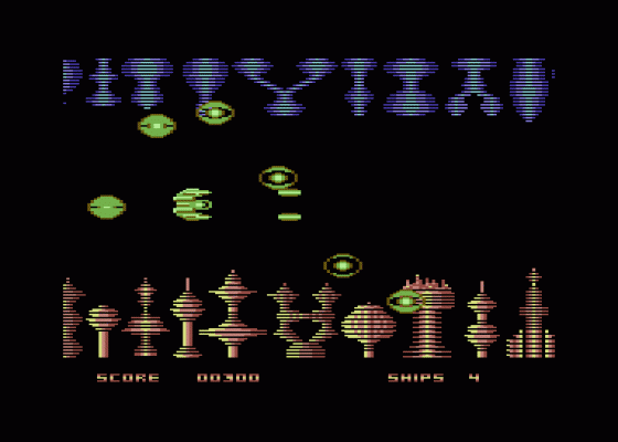 Xis Screenshot 1 (Commodore 64)