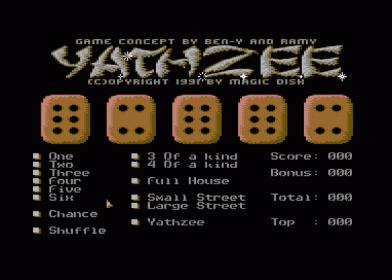 Yathzee