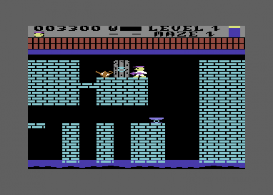 Trolls And Tribulations Screenshot 6 (Commodore 64/Atari 800/Atari 800XL)