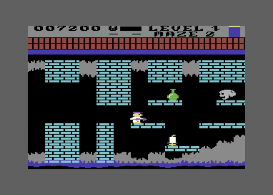 Trolls And Tribulations Screenshot 7 (Commodore 64/Atari 800/Atari 800XL)