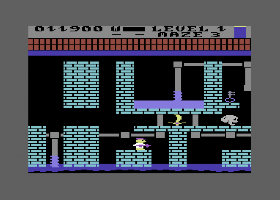 Trolls And Tribulations Screenshot 8 (Commodore 64/Atari 800/Atari 800XL)