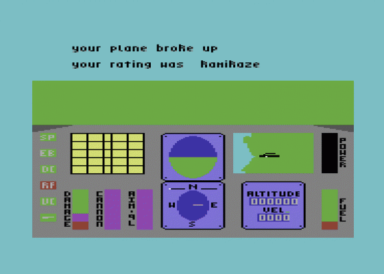 Wing Commander Screenshot 5 (Commodore 64)