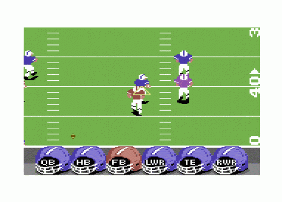 Abc Monday Night Football Screenshot 5 (Commodore 64)