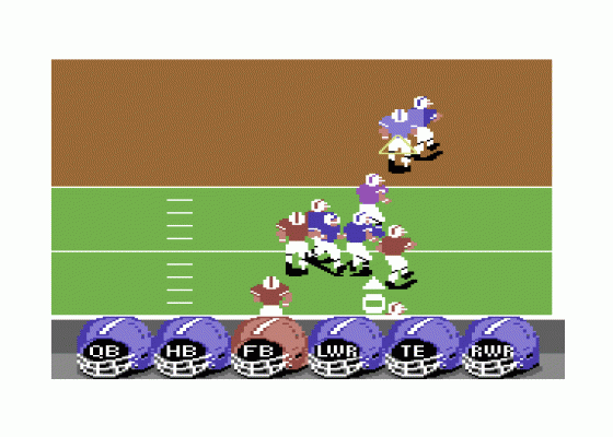 Abc Monday Night Football Screenshot 6 (Commodore 64/128)