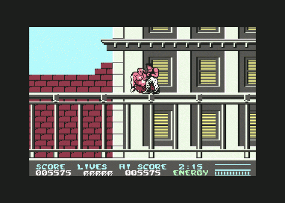 Bad Dudes Screenshot 5 (Commodore 64/128)