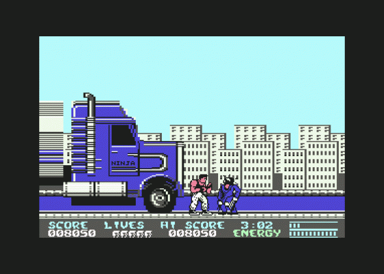 Bad Dudes Screenshot 8 (Commodore 64/128)