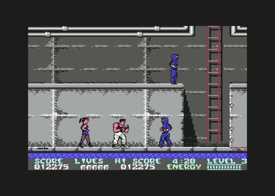 Bad Dudes Screenshot 10 (Commodore 64/128)