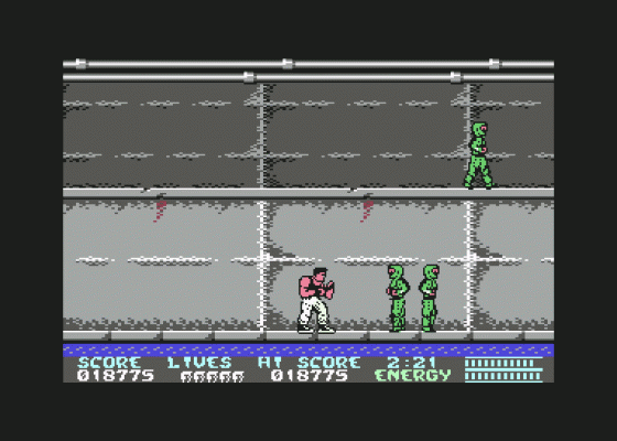 Bad Dudes Screenshot 11 (Commodore 64/128)