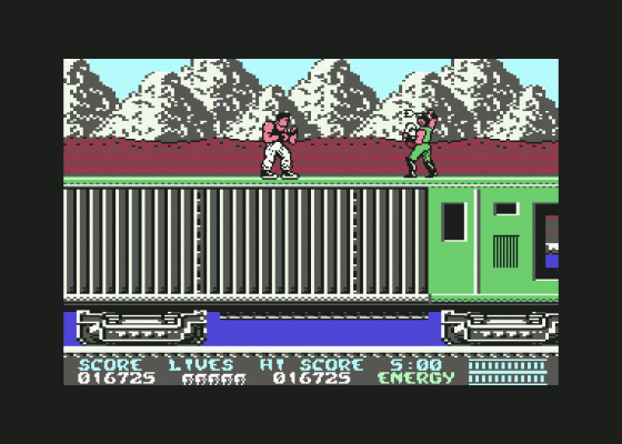 Bad Dudes Screenshot 18 (Commodore 64/128)