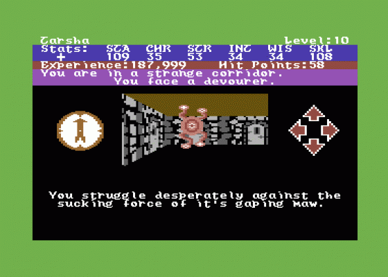 Alternate Reality: The Dungeon Screenshot 10 (Commodore 64)