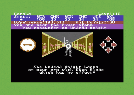 Alternate Reality: The Dungeon Screenshot 14 (Commodore 64)