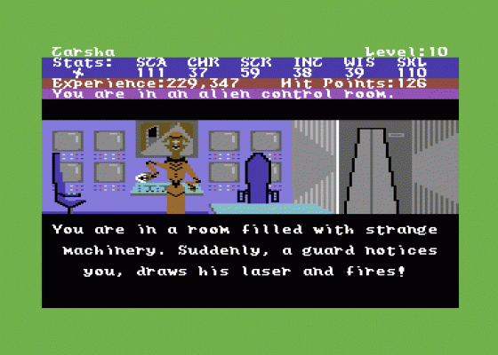 Alternate Reality: The Dungeon Screenshot 19 (Commodore 64)