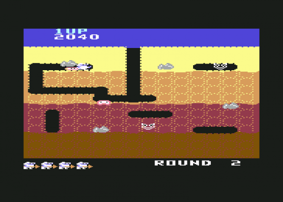 Dig Dug Screenshot 5 (Commodore 64)