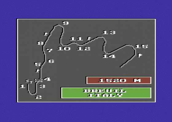 Bobsleigh Screenshot 6 (Commodore 64)