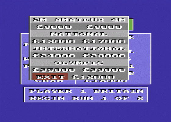 Bobsleigh Screenshot 7 (Commodore 64)