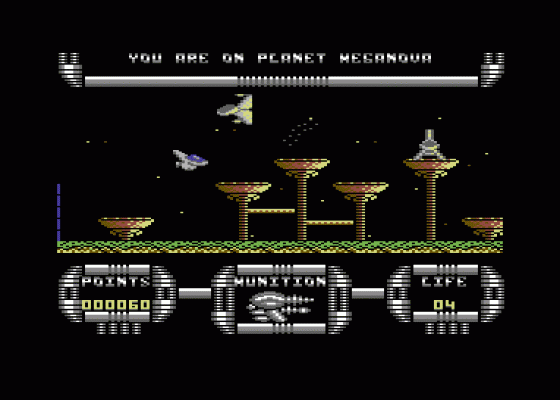 Meganova The Weapon Screenshot 5 (Commodore 64)