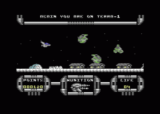 Meganova The Weapon Screenshot 9 (Commodore 64)