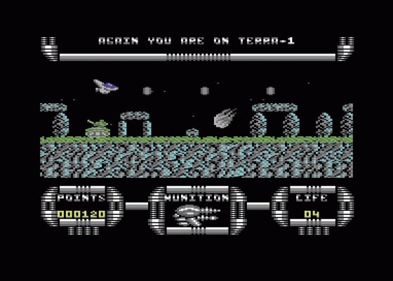 Meganova The Weapon Screenshot 10 (Commodore 64)
