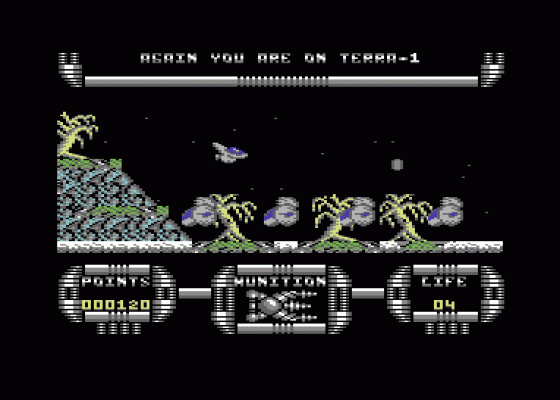 Meganova The Weapon Screenshot 11 (Commodore 64)