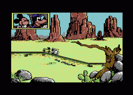 Goofy's Railway Express Screenshot 6 (Commodore 64)