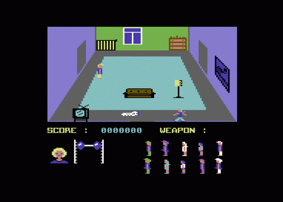 Friday The 13th Screenshot 8 (Commodore 64)