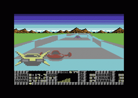 S.T.U.N. Runner Screenshot 14 (Commodore 64/128)