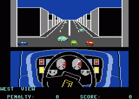 Turbo Esprit Screenshot 5 (Commodore 64/128)